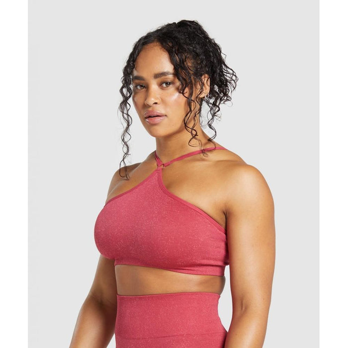 GYMSHARK Bralette sin costuras con cuello halter Adapt Fleck - Quierox - Tienda Online