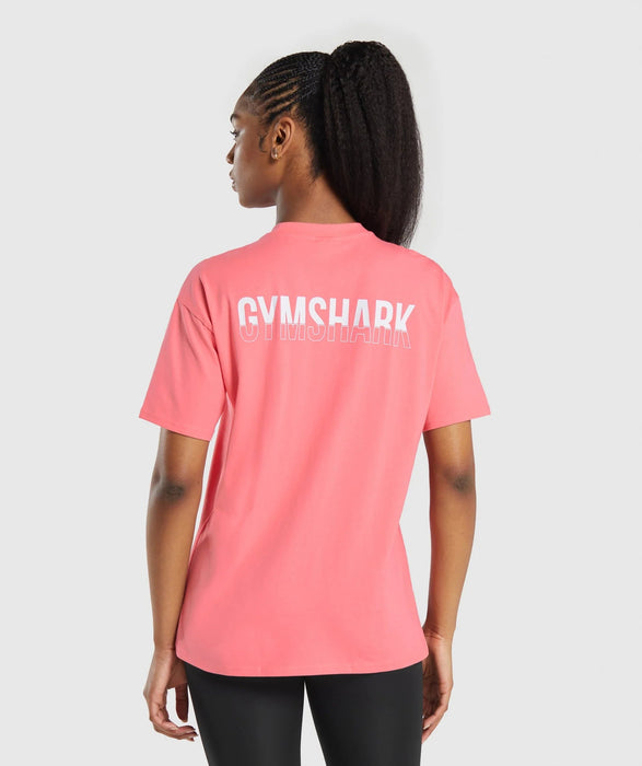 Gymshark Camiseta extragrande Fraction - Quierox - Tienda Online