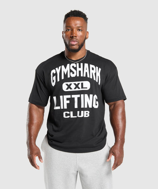 Gymshark Camiseta gráfica XXL – Negra - Quierox - Tienda Online