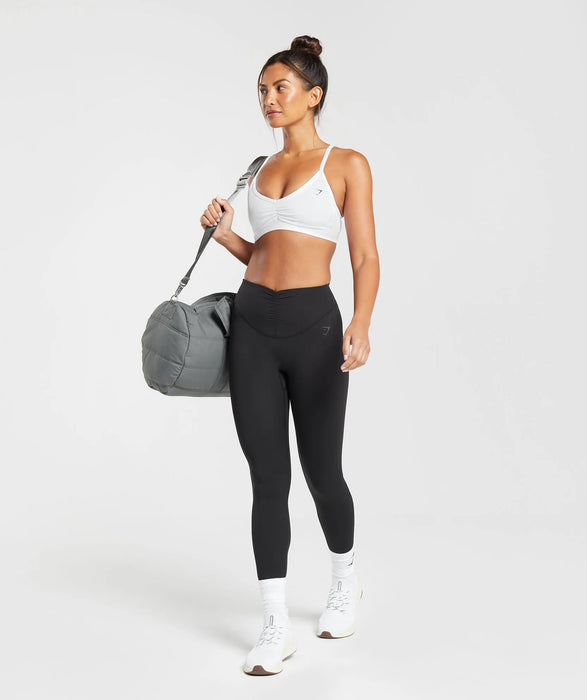 GYMSHARK Sujetador deportivo con tirantes fruncidos - Quierox - Tienda Online