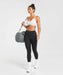 GYMSHARK Sujetador deportivo con tirantes fruncidos - Quierox - Tienda Online