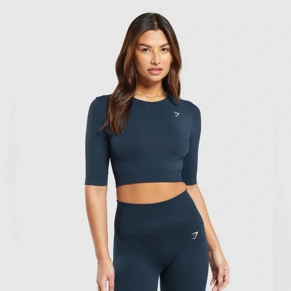 GYMSHARK Top corto sin costuras NWT Everyday - Quierox - Tienda Online