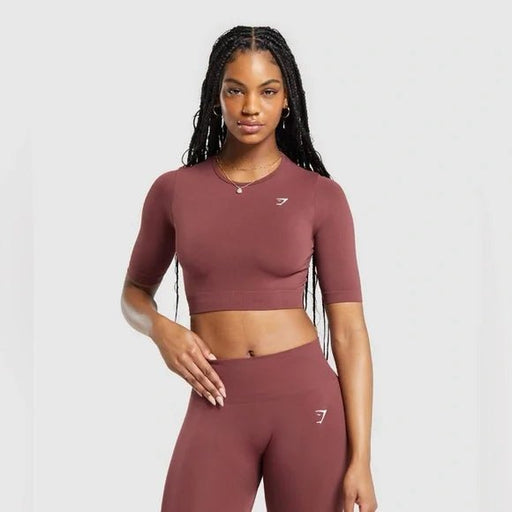 GYMSHARK Top corto sin costuras NWT Everyday - Quierox - Tienda Online