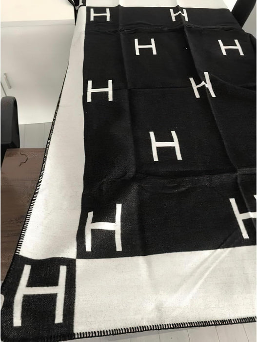 H Blanket - Manta suave y cómoda, adecuada para sofá y sala de estar - Quierox - Tienda Online