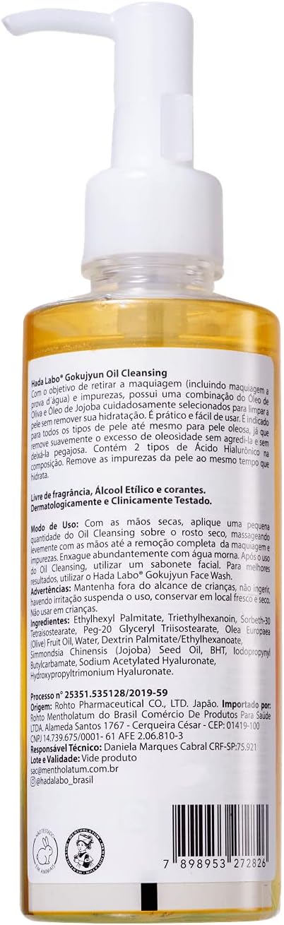 Hada Labo Gokujyun - Aceite Limpiador Facial 200ml - Quierox - Tienda Online