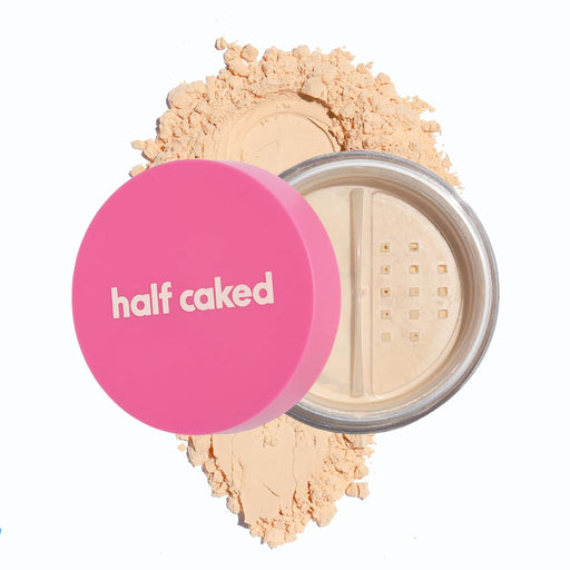 Half Caked Star Bright - Polvo fijador suelto, incluye inflado, vegano y libre de crueldad - Quierox - Tienda Online