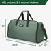 Halfday Bolsas de lona convertibles para ropa, Cactus, Original, 40l - Quierox - Tienda Online