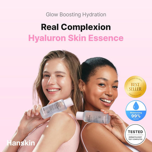 Hanskin Hyaluron Skin Essence Toner – Tónico hidratante coreano para piel de cristal - Quierox - Tienda Online