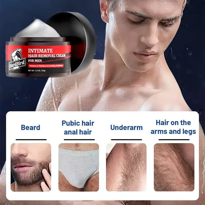 Hard Bird Crema depilatoria para hombres - Quierox - Tienda Online