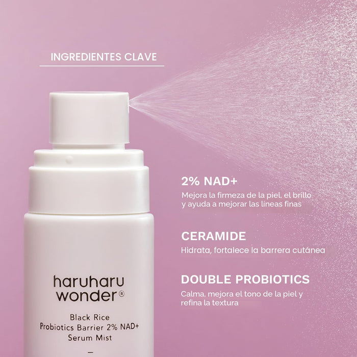 HARUHARU Wonder 2% NAD+ Serum Mist, Bruma ultrafina, hidratante y rellenante - Quierox - Tienda Online