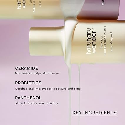haruharu Wonder Black Rice Probiotics Barrier Essence 30 ml, tamaño viaje - Quierox - Tienda Online