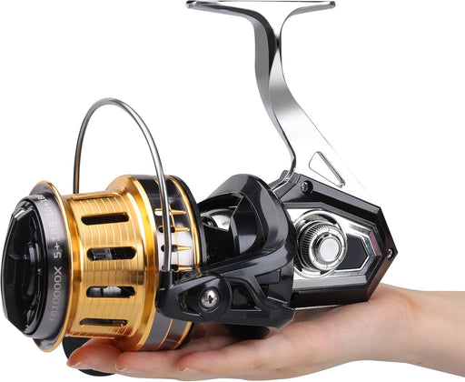 HASIDA - Carrete de pesca giratorio resistente al agua, de fundición larga FB8000P - Quierox - Tienda Online