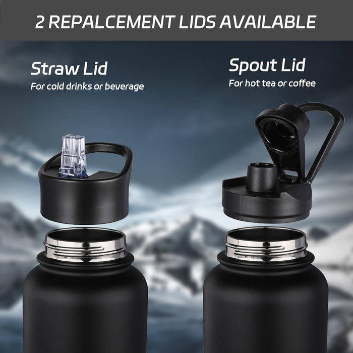 HASLE OUTFITTERS - Botella de agua deportiva con aislamiento de doble pared - Quierox - Tienda Online