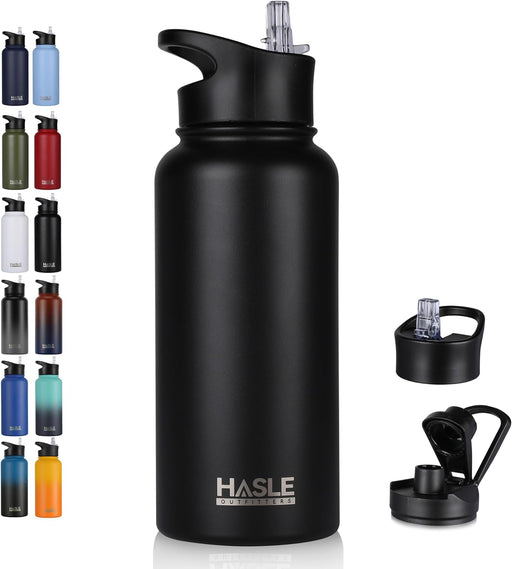 HASLE OUTFITTERS - Botella de agua deportiva con aislamiento de doble pared - Quierox - Tienda Online