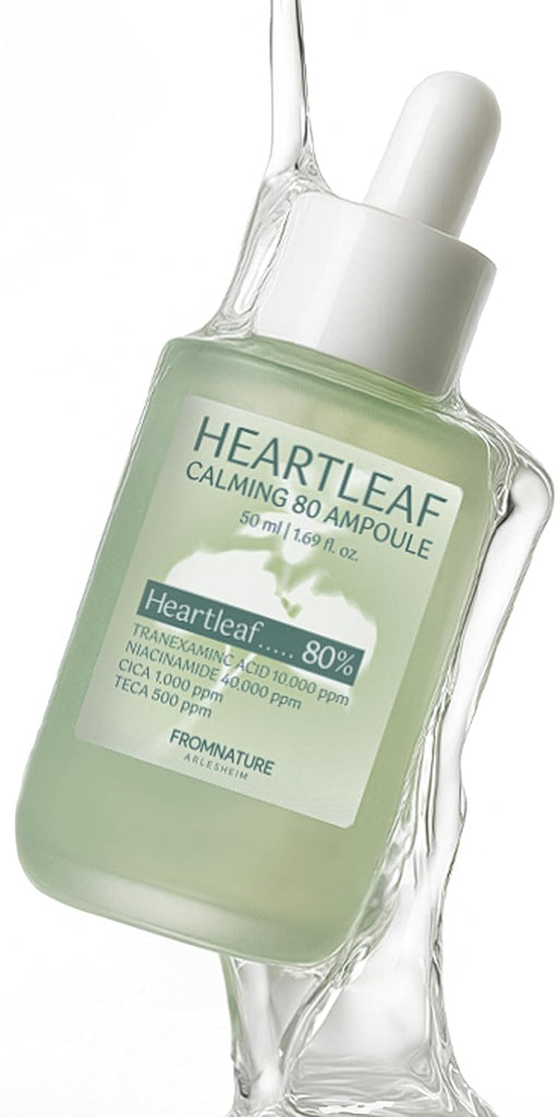 HEARTLEAF CALMING 80 AMPOULE_Calma intensamente y alivia el enrojecimiento con Cica y TECA - Quierox - Tienda Online
