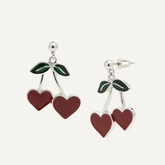 Hearts Valley Pendientes de cereza - Quierox - Tienda Online