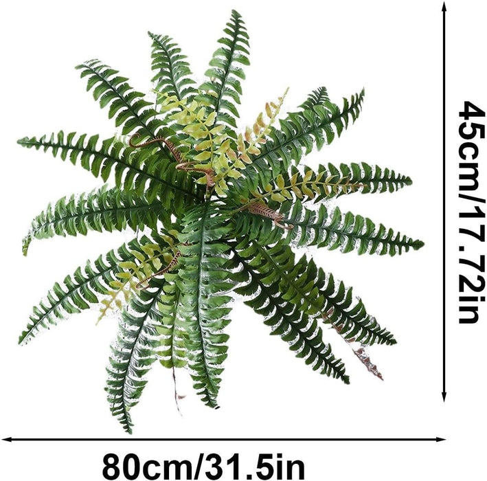 Helechos Artificiales al Aire Libre, Accesorios de Pared de Plantas Artificiales - Quierox - Tienda Online