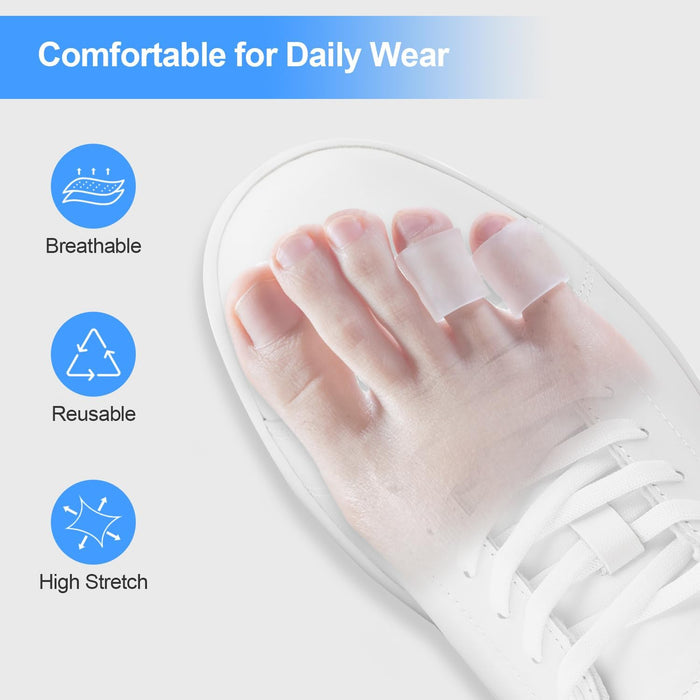 HEQXWL 24 protectores de silicona para dedos de los pies - Quierox - Tienda Online