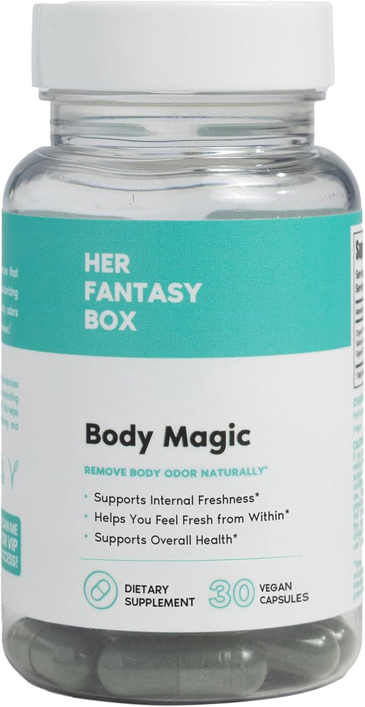 Her Fantasy Box | Body Magic | Cápsulas de Clorofila - 30 cápsulas - Quierox - Tienda Online