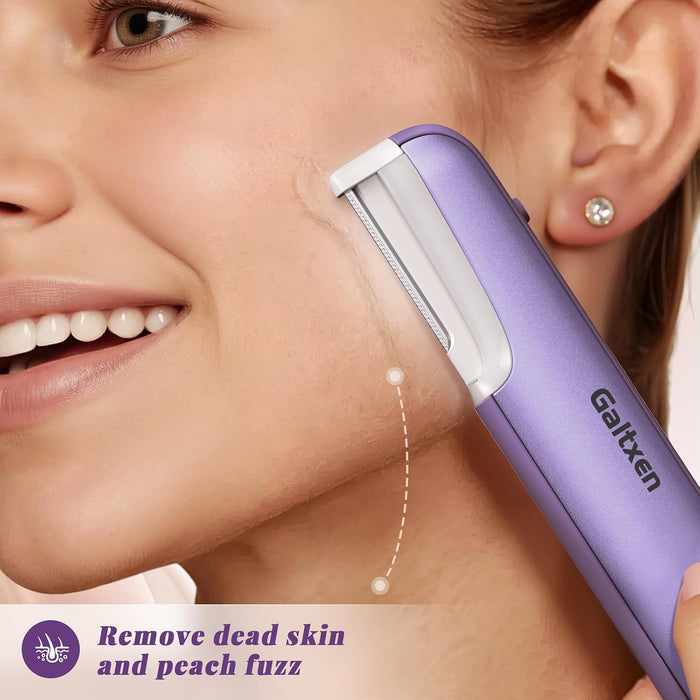 Herramienta de dermaplaning para mujeres, con tecnología Sonic Edge recargable - Quierox - Tienda Online