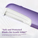 Herramienta de dermaplaning para mujeres, con tecnología Sonic Edge recargable - Quierox - Tienda Online