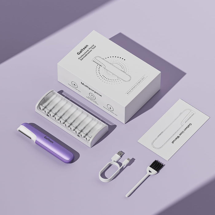 Herramienta de dermaplaning para mujeres, con tecnología Sonic Edge recargable - Quierox - Tienda Online
