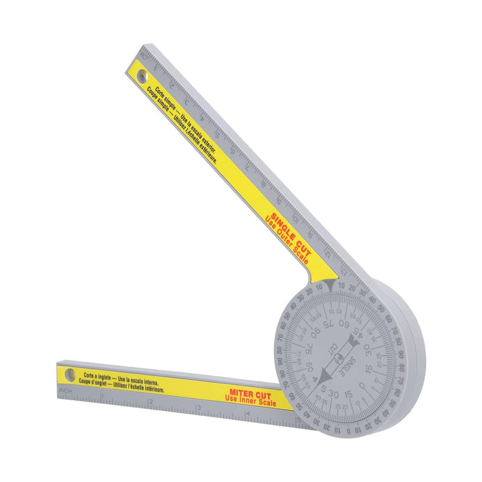 Herramienta de medición de ángulo, transportador de carpintería giratorio de 360 ° - Quierox - Tienda Online