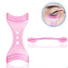Herramienta delineadora de ojos, plantilla de guía de rímel rosa, para dar forma a las pestañas - Quierox - Tienda Online