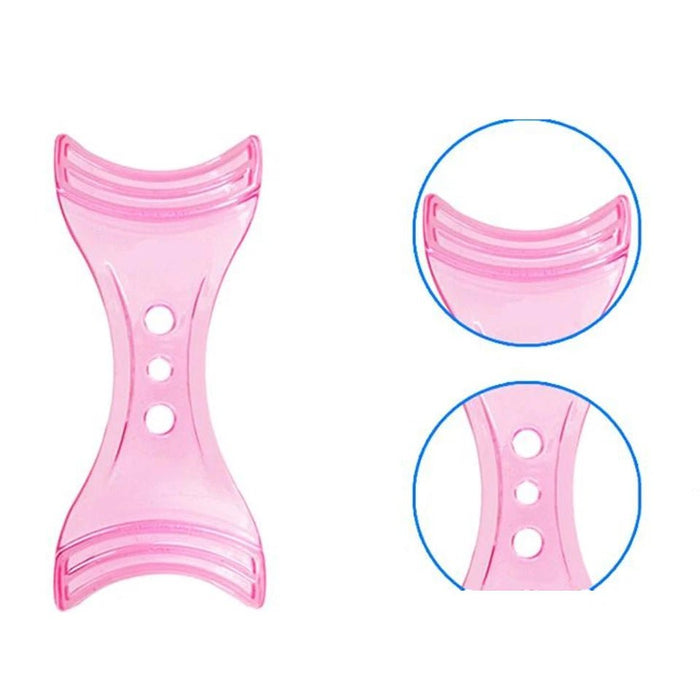 Herramienta delineadora de ojos, plantilla de guía de rímel rosa, para dar forma a las pestañas - Quierox - Tienda Online