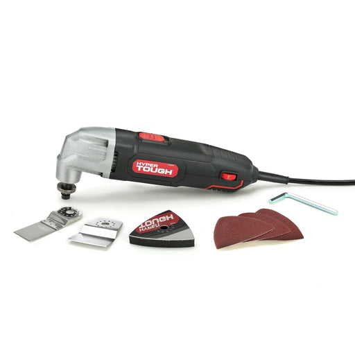Herramienta oscilante multifunción con cable Hyper Tough de 2,1 A, velocidad variable - Quierox - Tienda Online