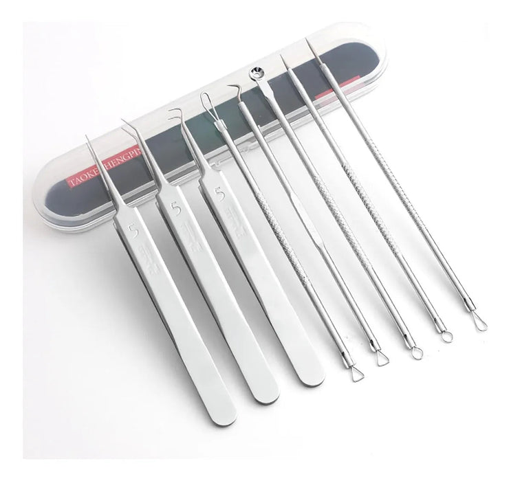 Herramientas para eliminar puntos negros, 8 piezas - Quierox - Tienda Online