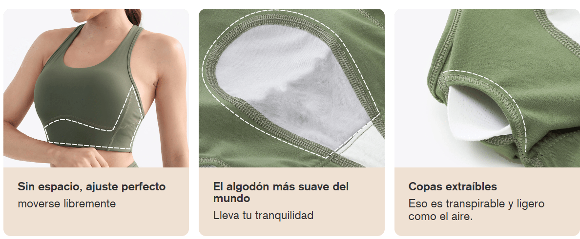 HEYVIVA Sujetador de tirantes de sujeción baja Delicate Care - Quierox - Tienda Online