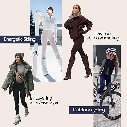 Hi Clasmix - Leggings con forro polar para mujer - Quierox - Tienda Online