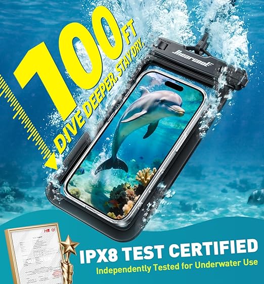 Hiearcool Funda impermeable para teléfono, funda universal - Quierox - Tienda Online
