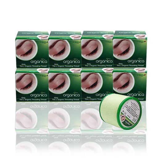 Hilo para cejas Organica (caja de 8 bobinas) - Quierox - Tienda Online