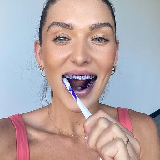 Hismile V34 Corrector de color , Eliminación de manchas dentales, Pasta dental morada - Quierox - Tienda Online