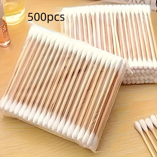 Hisopos de Algodón de Alta Calidad Disponibles en Paquetes de 500 - Quierox - Tienda Online