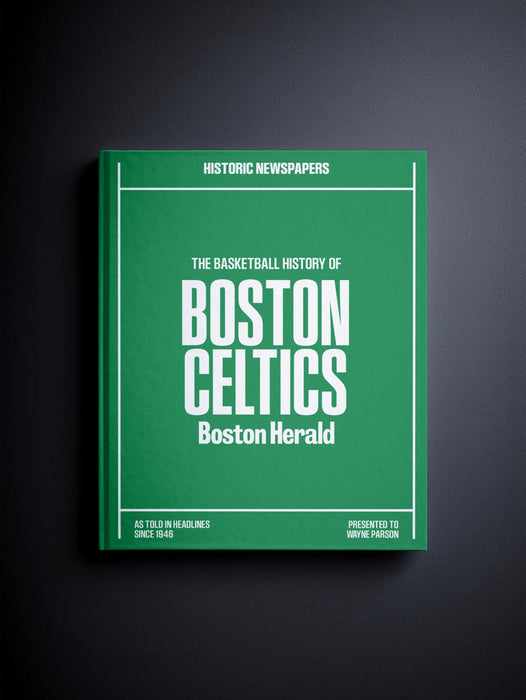 Historic Newspapers La historia del baloncesto de los Boston Celtics (edición Boston Herald) - Quierox - Tienda Online