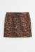 H&M Falda casual de leopardo en marrón oscuro - Quierox - Tienda Online