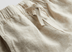 H&M Pantalones cortos de mezcla de lino con cinturilla elástica - Quierox - Tienda Online