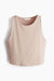 H&M Top corto en microfibra - Quierox - Tienda Online