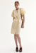 H&M Vestido con mangas bordadas en inglés - amarillo pálido - Quierox - Tienda Online