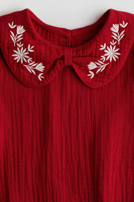 H&M Vestido de muselina de algodón para niñas - Quierox - Tienda Online