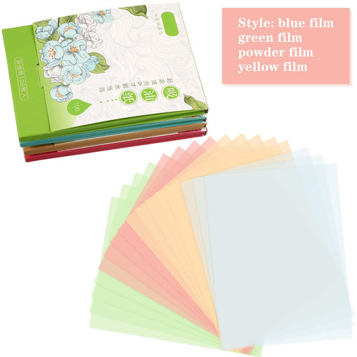 Hojas de papel secante de aceite suave para suministros de viaje, 400 Hojas, 4 colores - Quierox - Tienda Online