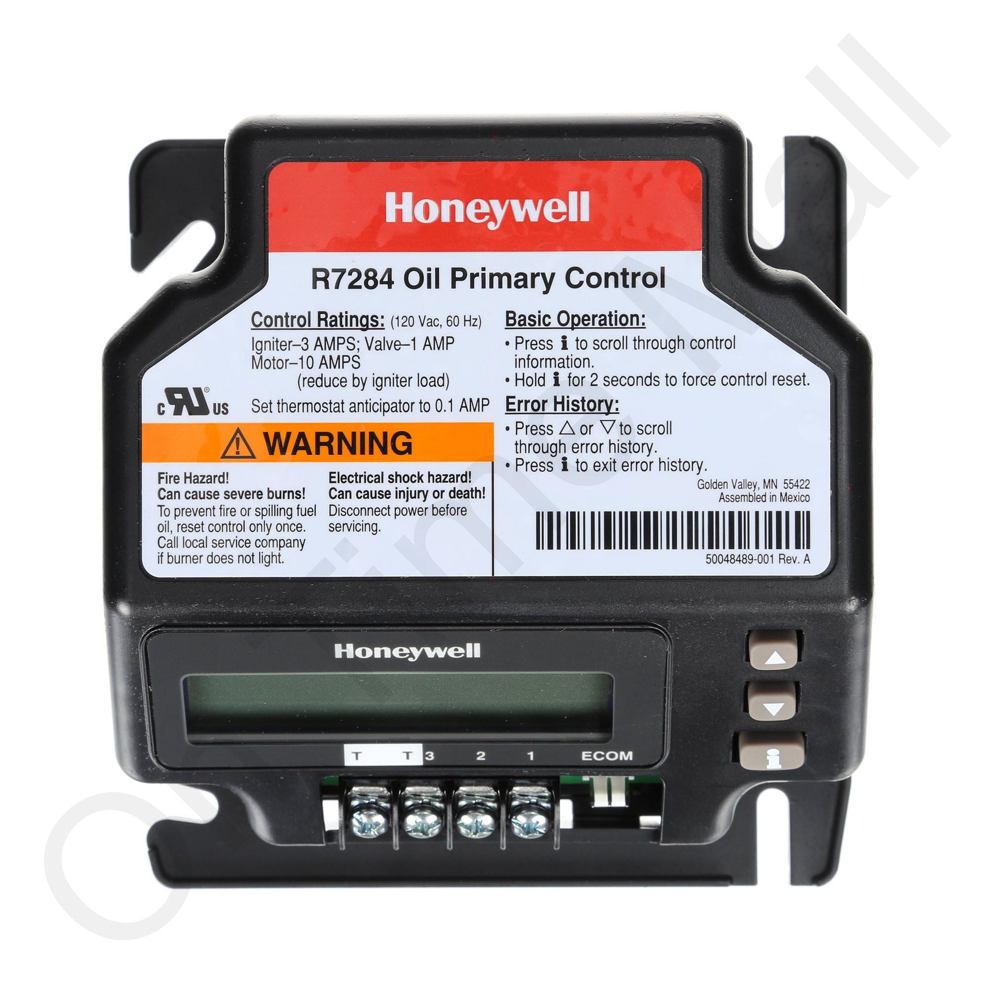 R7184A B Interrupted Electronic Oil Primary - Edgemont Precision