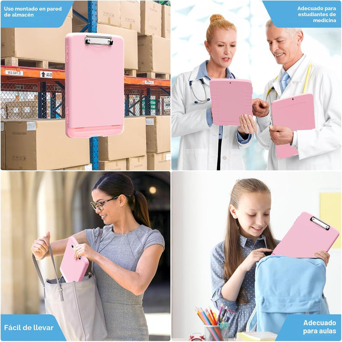 Hongri Portapapeles con Almacenamiento con Soporte para Bolígrafo - Quierox - Tienda Online