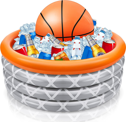 Honoson Enfriador inflable de baloncesto para fiestas, suministros de baloncesto, deportes, fiestas temáticas de 2 unidades - Quierox - Tienda Online