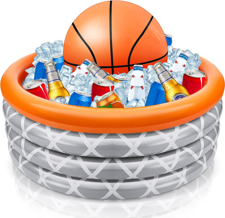 Honoson Enfriador inflable de baloncesto para fiestas, suministros de baloncesto, deportes, fiestas temáticas de 2 unidades - Quierox - Tienda Online