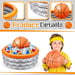 Honoson Enfriador inflable de baloncesto para fiestas, suministros de baloncesto, deportes, fiestas temáticas de 2 unidades - Quierox - Tienda Online
