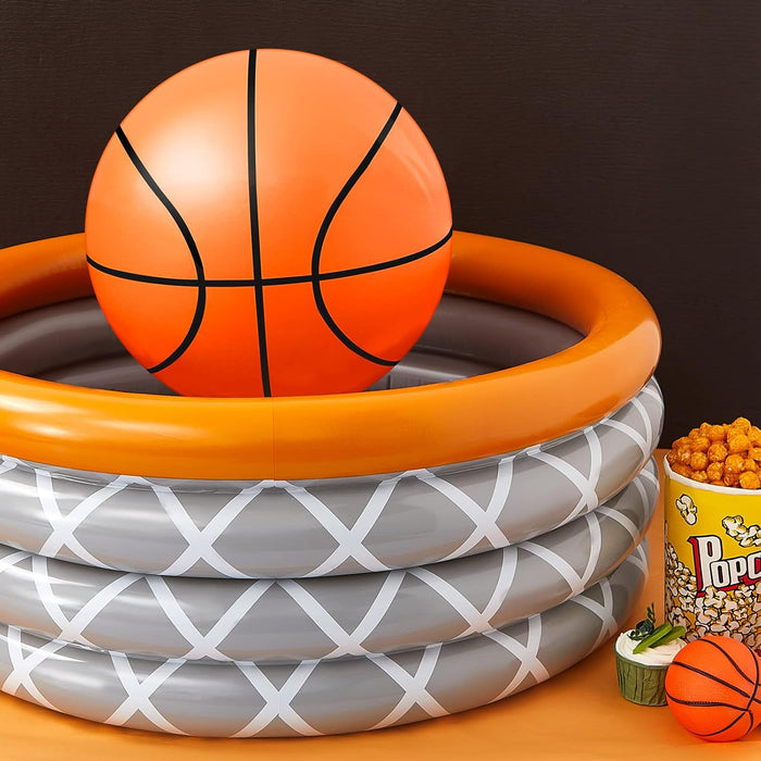 Honoson Enfriador inflable de baloncesto para fiestas, suministros de baloncesto, deportes, fiestas temáticas de 2 unidades - Quierox - Tienda Online